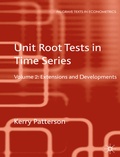 Cover: Unit Root Tests in Time Series Volume 2 - Palgrave Macmillan