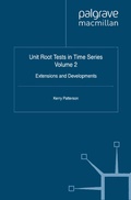 Cover: Unit Root Tests in Time Series Volume 2 - Palgrave Macmillan