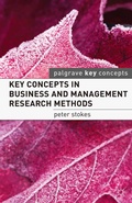 Cover: Key Concepts in Business and Management Research Methods - Red Globe Press