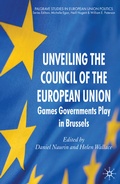Cover: Unveiling the Council of the European Union - Palgrave Macmillan