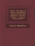 Cover: Letters and Papers of Charles, Lord Barham - Nabu Press
