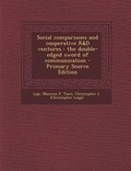 Cover: Social Comparisons and Cooperative R&d Ventures - Nabu Press