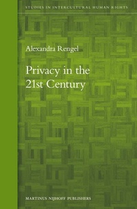 Abbildung von: Privacy in the 21st Century - Martinus Nijhoff