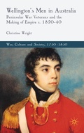 Cover: Wellington's Men in Australia - Palgrave Macmillan