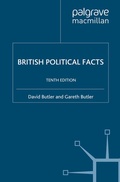 Cover: British Political Facts - Palgrave Macmillan