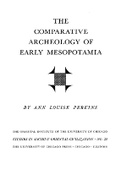 Cover: The Comparative Archaeology of Early Mesopotamia - Institute for the Study of Ancient Cultures