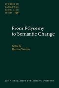 Cover: From Polysemy to Semantic Change - John Benjamins Publishing Co