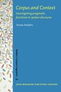 Cover: Corpus and Context - John Benjamins Publishing Co