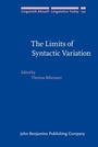 Cover: The Limits of Syntactic Variation - John Benjamins Publishing Co