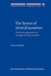 Enlarge image Cover: The Syntax of (Anti-)Causatives - John Benjamins Publishing Co
