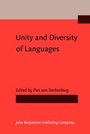 Cover: Unity and Diversity of Languages - John Benjamins Publishing Co