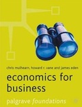 Cover: Economics for Business - Palgrave Macmillan