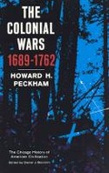 Cover: Colonial Wars, 1689-1762 - University of Chicago Press