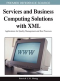 Cover: Services and Business Computing Solutions with XML - Information Science Reference