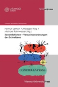 Cover: Konstellationen - Versuchsanordnungen des Schreibens - Brill Deutschland