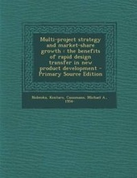 Enlarge image Cover: Multi-Project Strategy and Market-Share Growth - Nabu Press