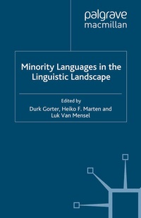 Abbildung von: Minority Languages in the Linguistic Landscape - Palgrave Macmillan