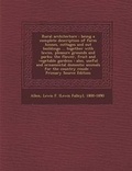 Cover: Rural Architecture - Nabu Press