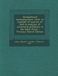Cover: Occupational Unemployment Rates - Nabu Press