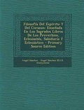 Cover: Filosofia Del Espiritu Y Del Corazon - Nabu Press