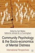 Cover: Community Psychology and the Socio-economics of Mental Distress - Red Globe Press