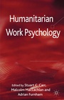Cover: Humanitarian Work Psychology - Palgrave Macmillan