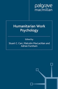 Enlarge image Cover: Humanitarian Work Psychology - Palgrave Macmillan