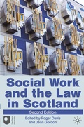 Cover: Social Work and the Law in Scotland - Red Globe Press