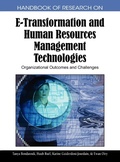 Cover: Handbook of Research on E-Transformation and Human Resources Management Technologies - Information Science Reference