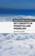 Cover: Key Concepts in Phonetics and Phonology - Red Globe Press
