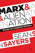 Cover: Marx and Alienation - Palgrave Macmillan