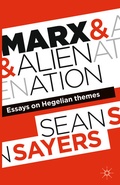 Cover: Marx and Alienation - Palgrave Macmillan