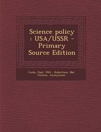 Enlarge image Cover: Science Policy - Nabu Press