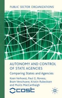 Enlarge image Cover: Autonomy and Control of State Agencies - Palgrave Macmillan