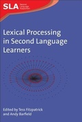 Cover: Lexical Processing in Second Language Learners - Multilingual Matters