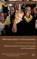 Cover: Affirmative Action in Plural Societies - Palgrave Macmillan