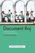 Cover: Document Raj - University of Chicago Press