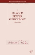 Cover: A Harold Pinter Chronology - Palgrave Macmillan