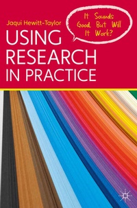 Abbildung von: Using Research in Practice - Red Globe Press