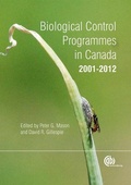 Cover: Biological Control Programmes in Canada 2001-2012 - CABI Publishing