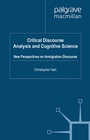 Cover: Critical Discourse Analysis and Cognitive Science - Palgrave Macmillan