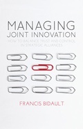 Cover: Managing Joint Innovation - Palgrave Macmillan