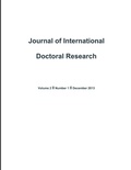 Cover: Journal of International Doctoral Research (JIDR) Volume 2, Issue 1 - Lulu.com