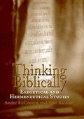 Cover: Thinking Biblically - University of Chicago Press