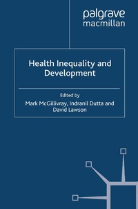 Abbildung von: Health Inequality and Development - Palgrave Macmillan