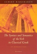 Cover: The Syntax and Semantics of the Verb in Classical Greek - University of Chicago Press