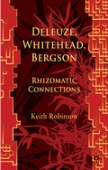 Cover: Deleuze, Whitehead, Bergson - Palgrave Macmillan