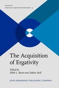Cover: The Acquisition of Ergativity - John Benjamins Publishing Co