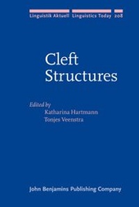 Enlarge image Cover: Cleft Structures - John Benjamins Publishing Co