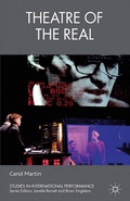 Cover: Theatre of the Real - Palgrave Macmillan
